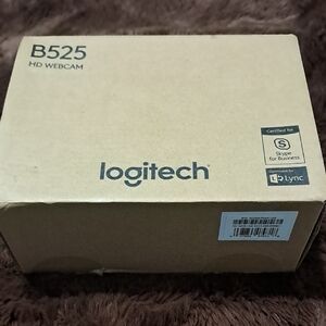 NEW IN BOX! Logitech B525 HD Webcam in Tan Box